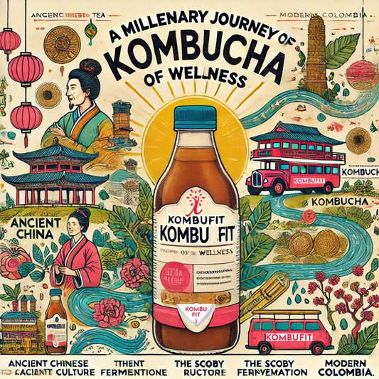 Kombucha en Colombia: De Secreto Ancestral a Revolución con KombuFit