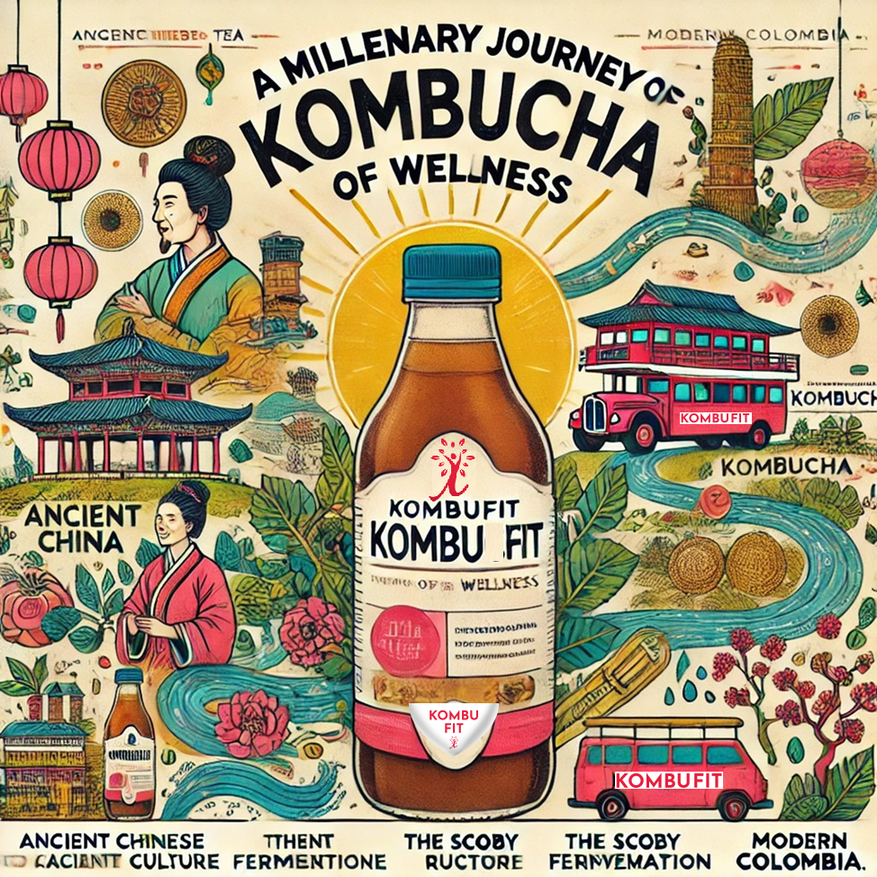 Kombucha en Colombia: De Secreto Ancestral a Revolución con KombuFit