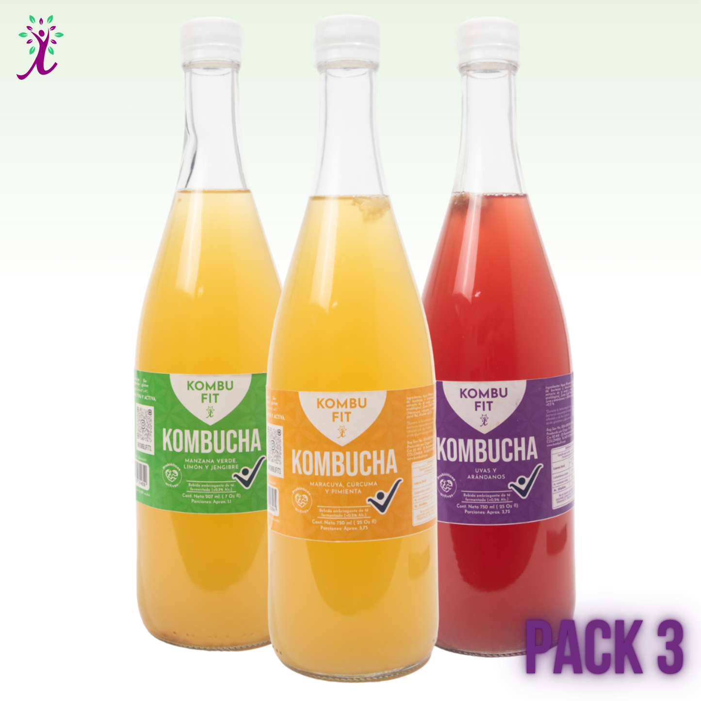 Kombucha la mejor, sabores con propósito