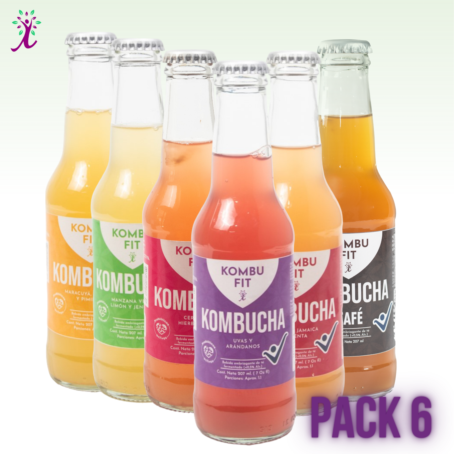 Kombucha la mejor, sabores con propósito